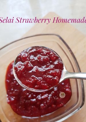Foto resep 185. Selai Strawberry Homemade (2 bahan)