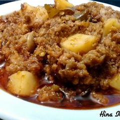 A picture of Kharay Masalay Ka Keema.