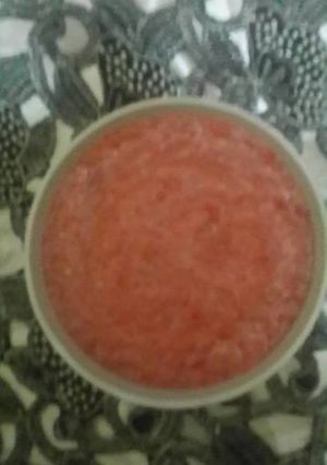 صورة لوصفة صلصة الحارة