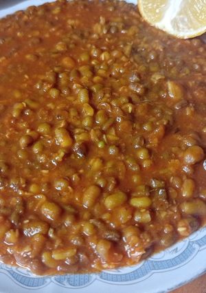 عکسی از دستور خوراک ماش