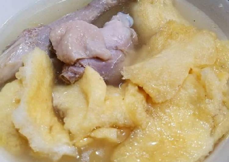 Proses Menyiapkan Sup Ayam Hi Phiaw, Enak Banget