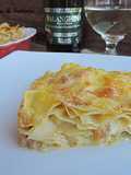 Lasagna zucca e salsiccia