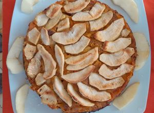 Foto di Torta light alla zucca 🎃 e mele 🍎