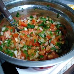 A picture of Pico de Gallo.