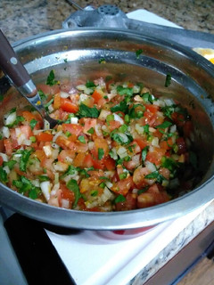 A picture of Pico de Gallo.