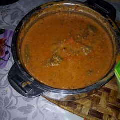 A picture of Ground nuts soup.