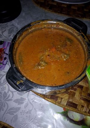 A picture of Ground nuts soup.
