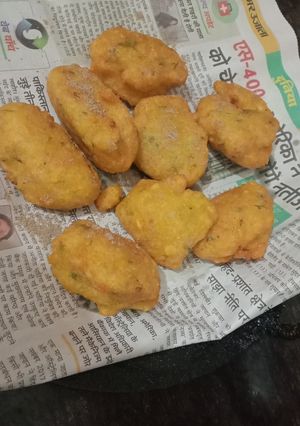 A picture of Moong Dal vada.