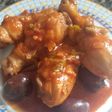 Muslitos de pollo en salsa