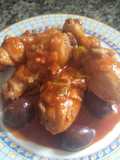 Muslitos de pollo en salsa