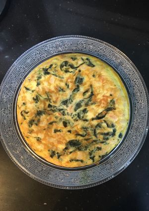 Foto principal de Tortilla dé espinacas, judías blancas y atún 😋😋😋😋