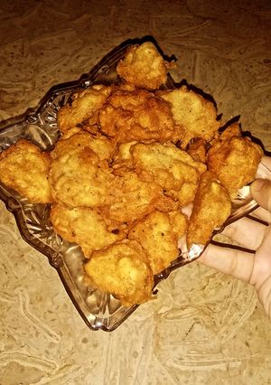 A picture of Special potato lacha pakora.
