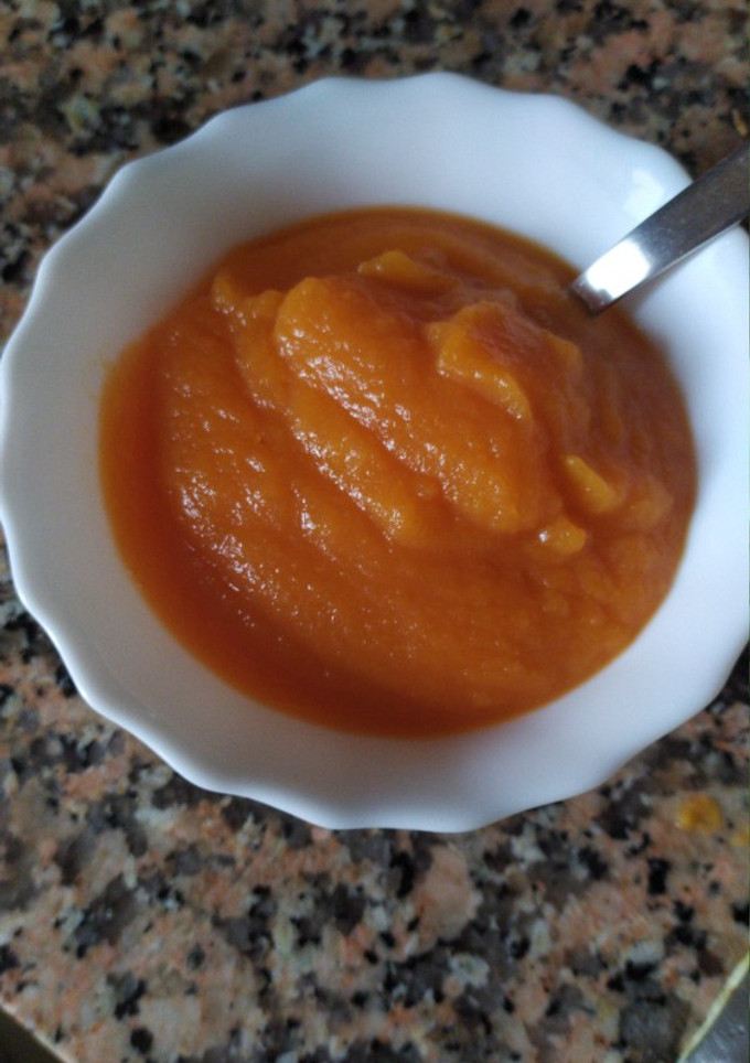 Una foto de Puré de Zanahoria