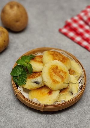 Foto resep Hotteok Kentang isi Coklat dan Keju