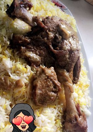صورة لوصفة مندي لحم مختصر وسريع ولذيذ