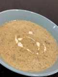 شوربة المشروم والبروكلي