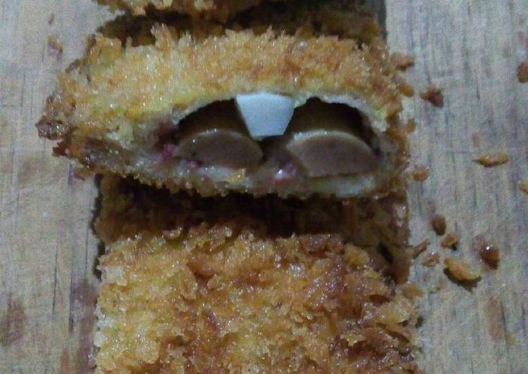 Roti Goreng Sosis Kornet Telor (SoNetTor)