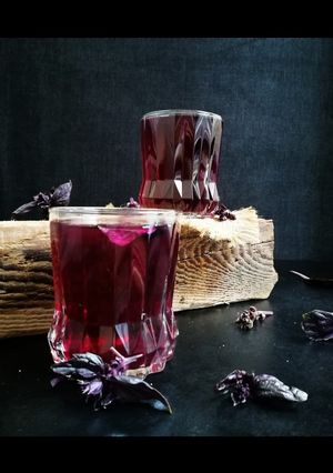 عکسی از دستور شربت ريحان....