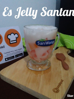 Foto resep Es Jelly Santan