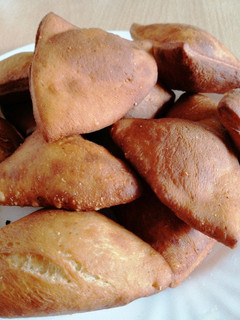 A picture of Mahamri or Mandazi.