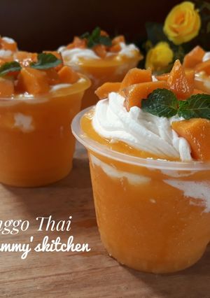 Foto resep Manggo thai (juice Mangga Kekinian)