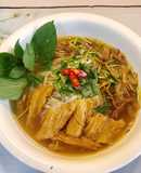 Bún măng khô chay