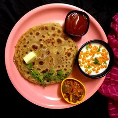 A picture of Aloo Paratha.