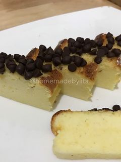 Foto resep Japanese cheesecake #homemadebylita