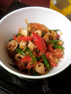 Foto resep Tumis cumi buncis sambal bawang