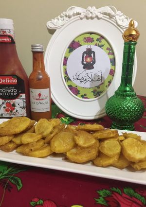 صورة لوصفة شرائح بطاطا