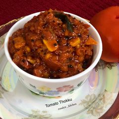 A picture of Tomato Thokku.