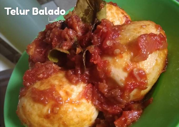 Resep 57. Telur Balado 🥚🥚 (Bumbu simpel direbus diulek) Anti Gagal