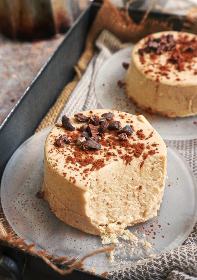 Una foto de Panna cotta de café ☕️