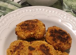 Una foto de Nuggets de garbanzos veganos 🌱