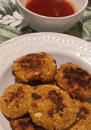 Una foto de Nuggets de garbanzos veganos 🌱