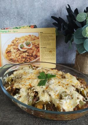 Foto resep Kaserol Terong | Recook Booklet Nova Tahun 1996