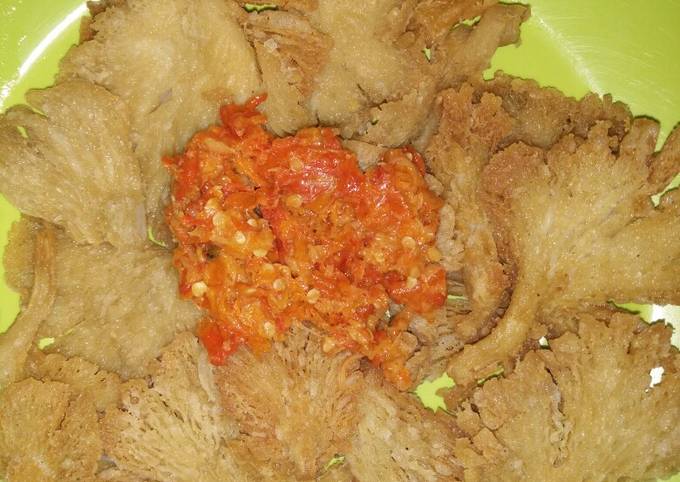 Resep 55 Jamur Geprek Crispy Oleh Tin Tientien Cookpad