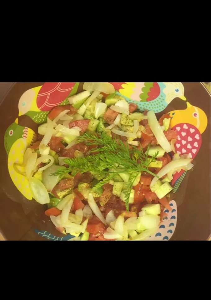 Una foto de Rica ensalada de verano