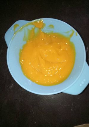Foto resep MPASI 6m pure mangga