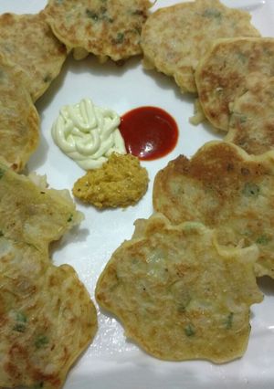 Una foto de Croquetas- buñuelos de coliflor