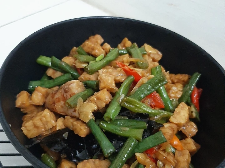 Cara Mudah Membikin Resep Tumis Tempe Kacang Panjang yang Uenak Anti Ribet, Uenak Banget