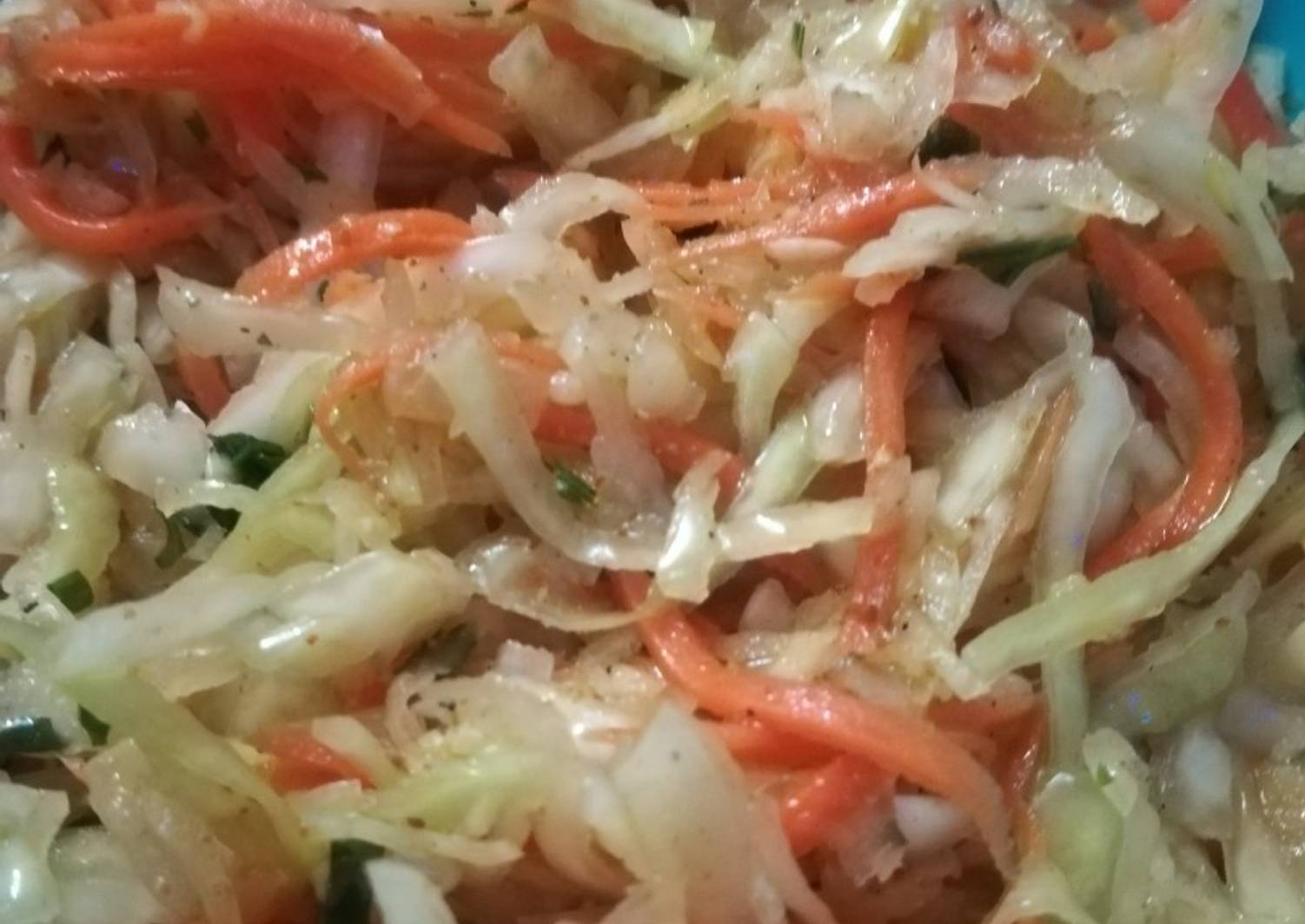 Корейский салат из капусты