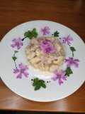 Malloreddus alla malva con salsiccia e crema di stracchino