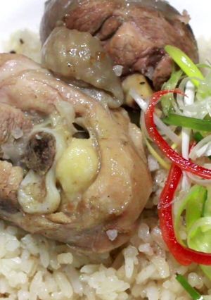 匠弄。麻油雞飯 Taiwanese Chicken Rice 的食譜成品照片