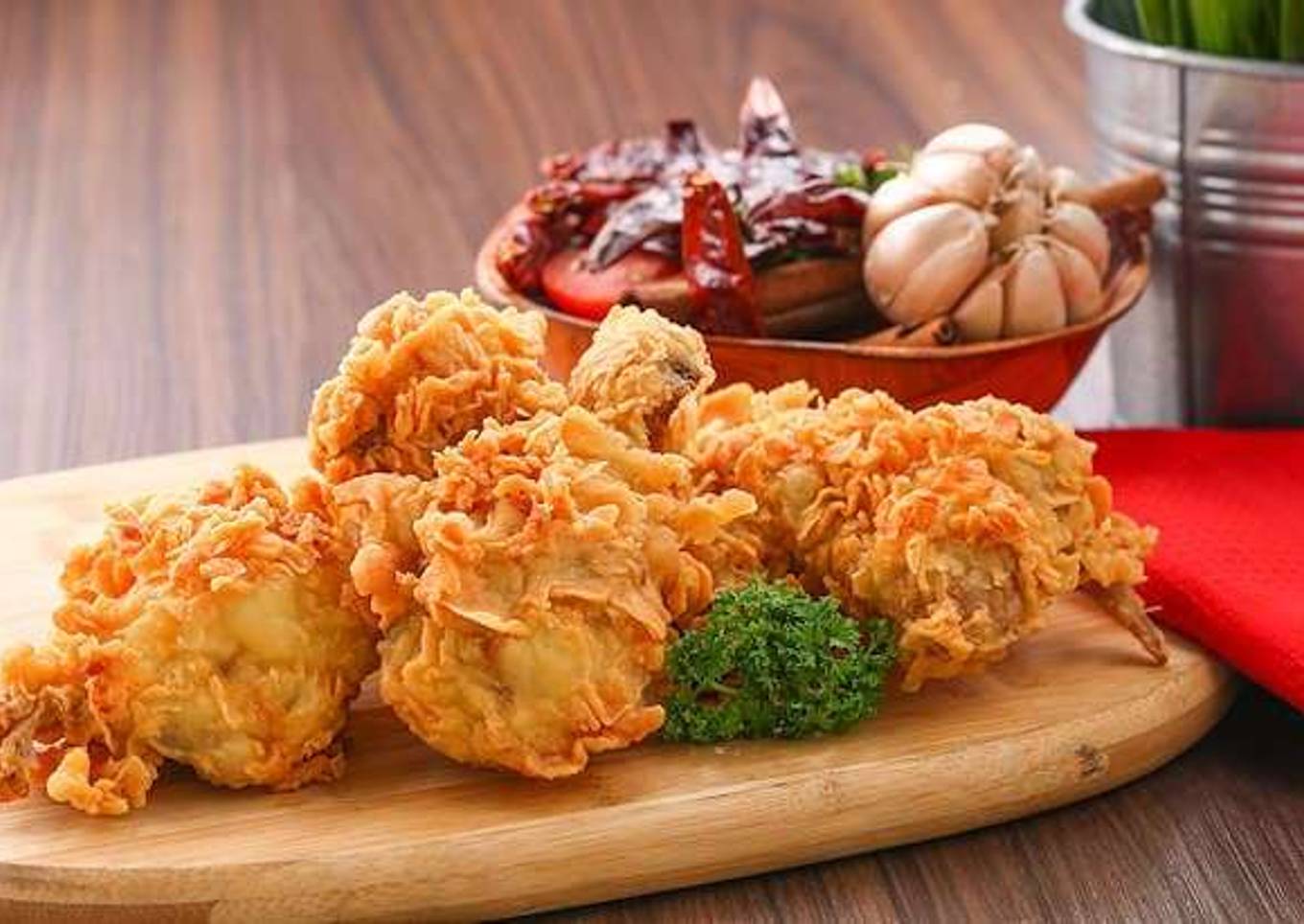 Resep ayam goreng crunchy banget