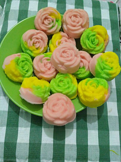 Foto resep Bolu kukus mawar