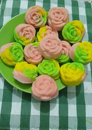 Foto resep Bolu kukus mawar