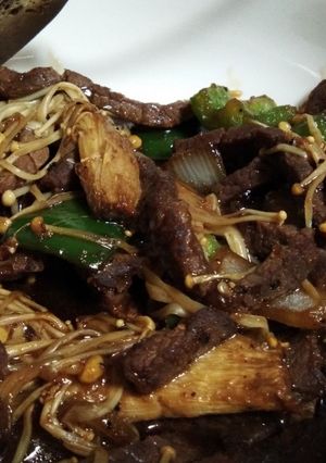 Foto resep Daging sapi lada hitam