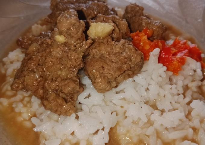 Semur Daging sapi ala aku