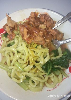 Foto resep Semur mie ayam